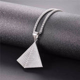 Great Pyramids of Giza Stainless Steel Pendant