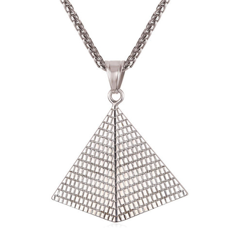 Great Pyramids of Giza Stainless Steel Pendant